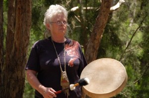 prue drumming full shot